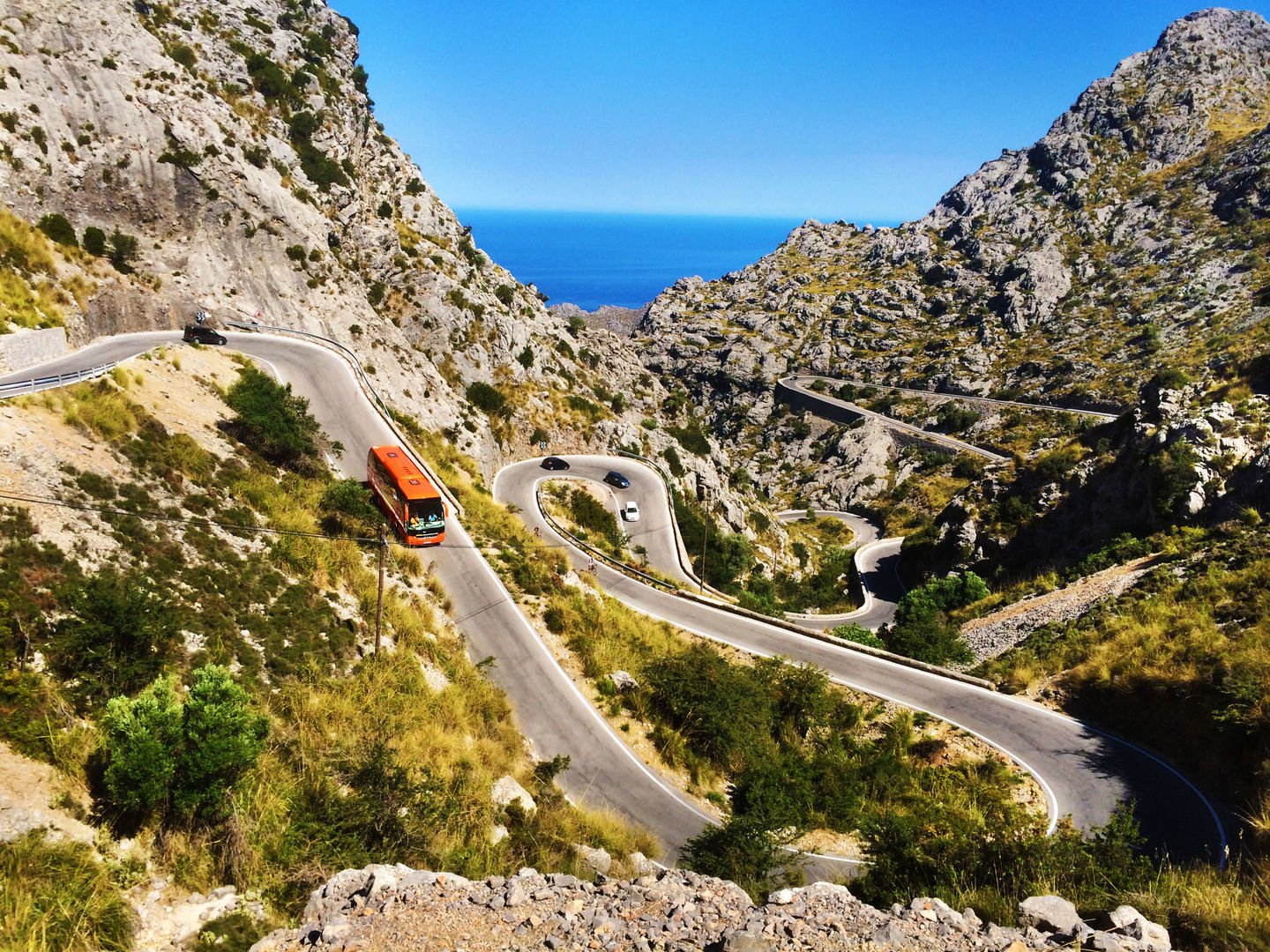 Straße nach la Calobra