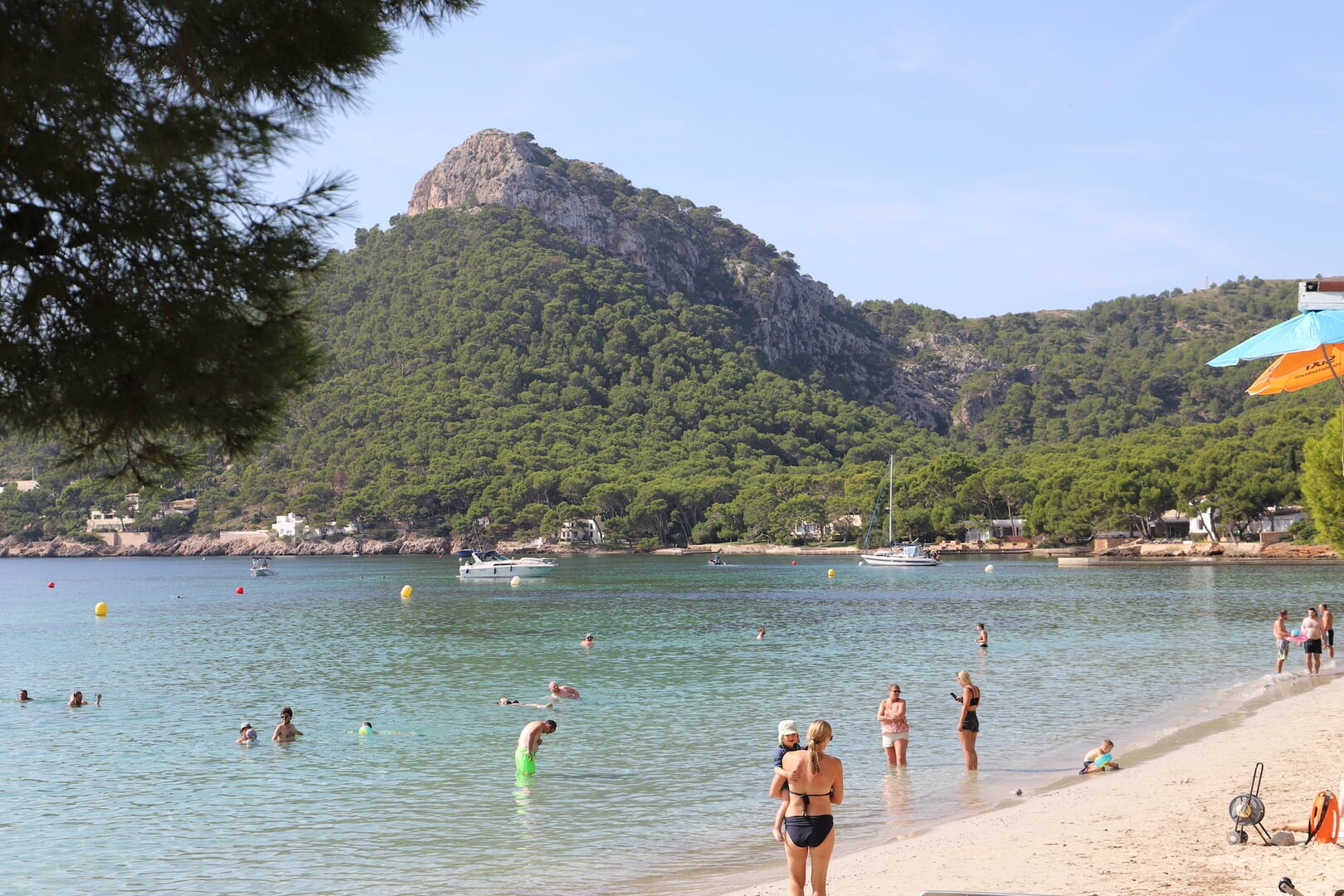 baden am Formentor Strand