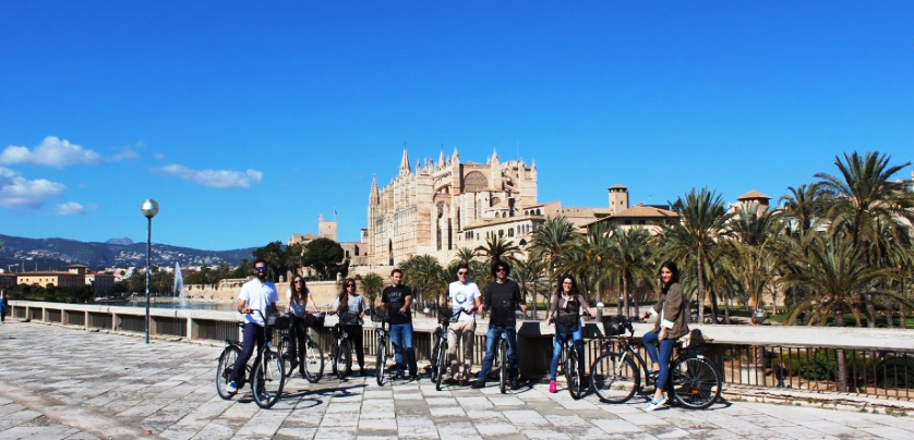 Fahrradroute in Palma: