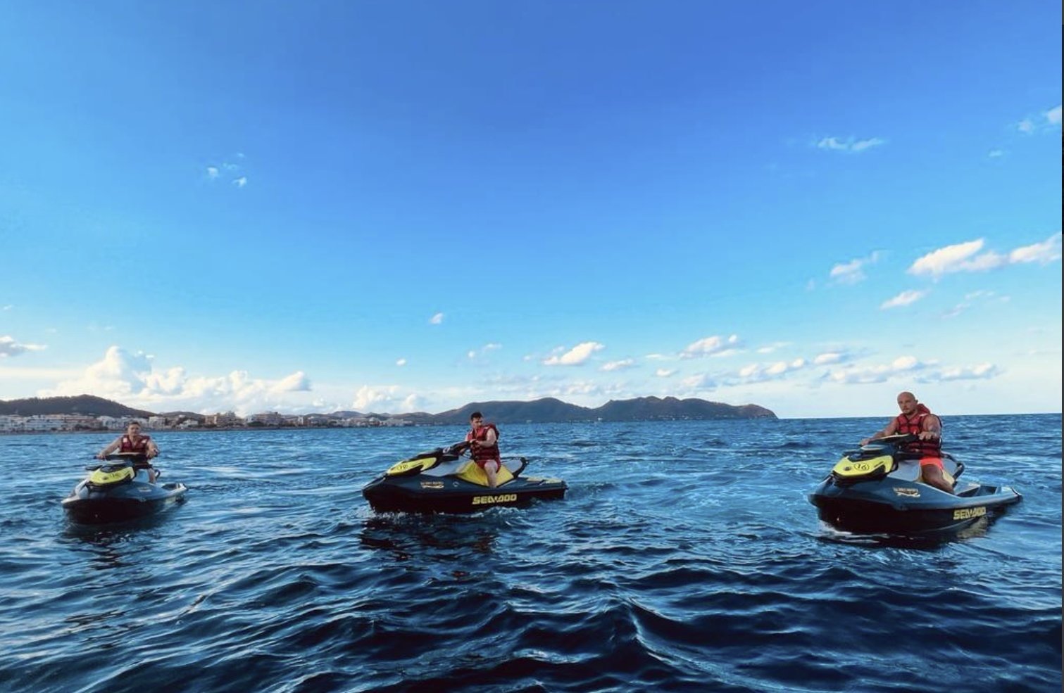 Gruppe von 3 Jet Skis