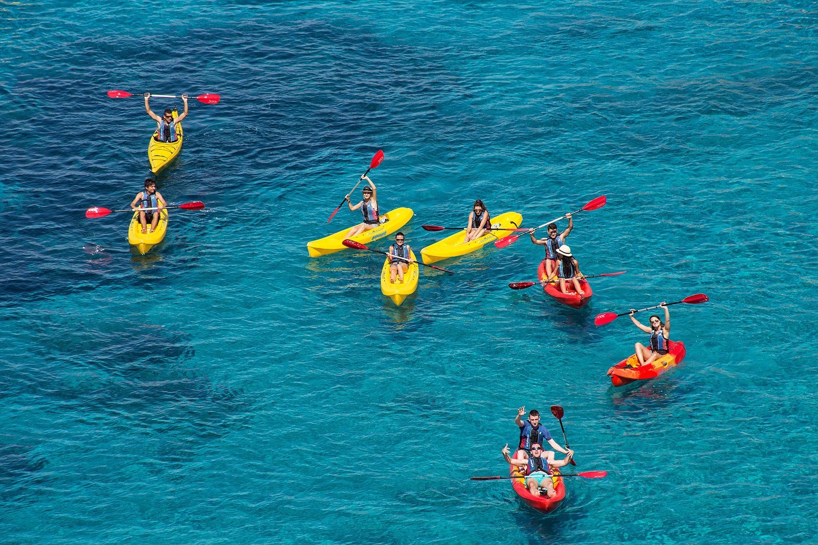 Kajakfahren im Meeresschutzgebiet