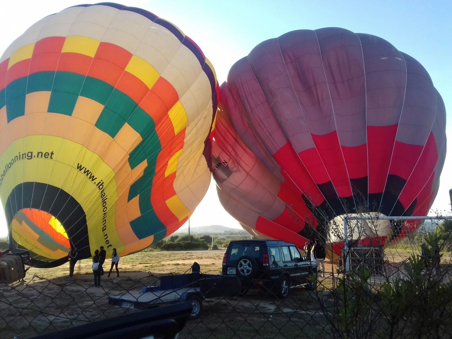heissluftballon auf mallorca