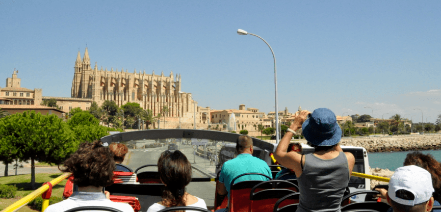 hop on hop off palma map