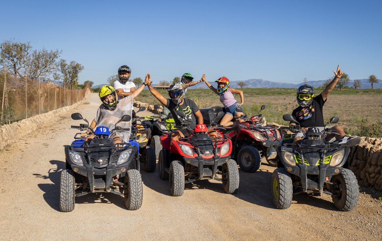 Stopp am Megapark Arenal