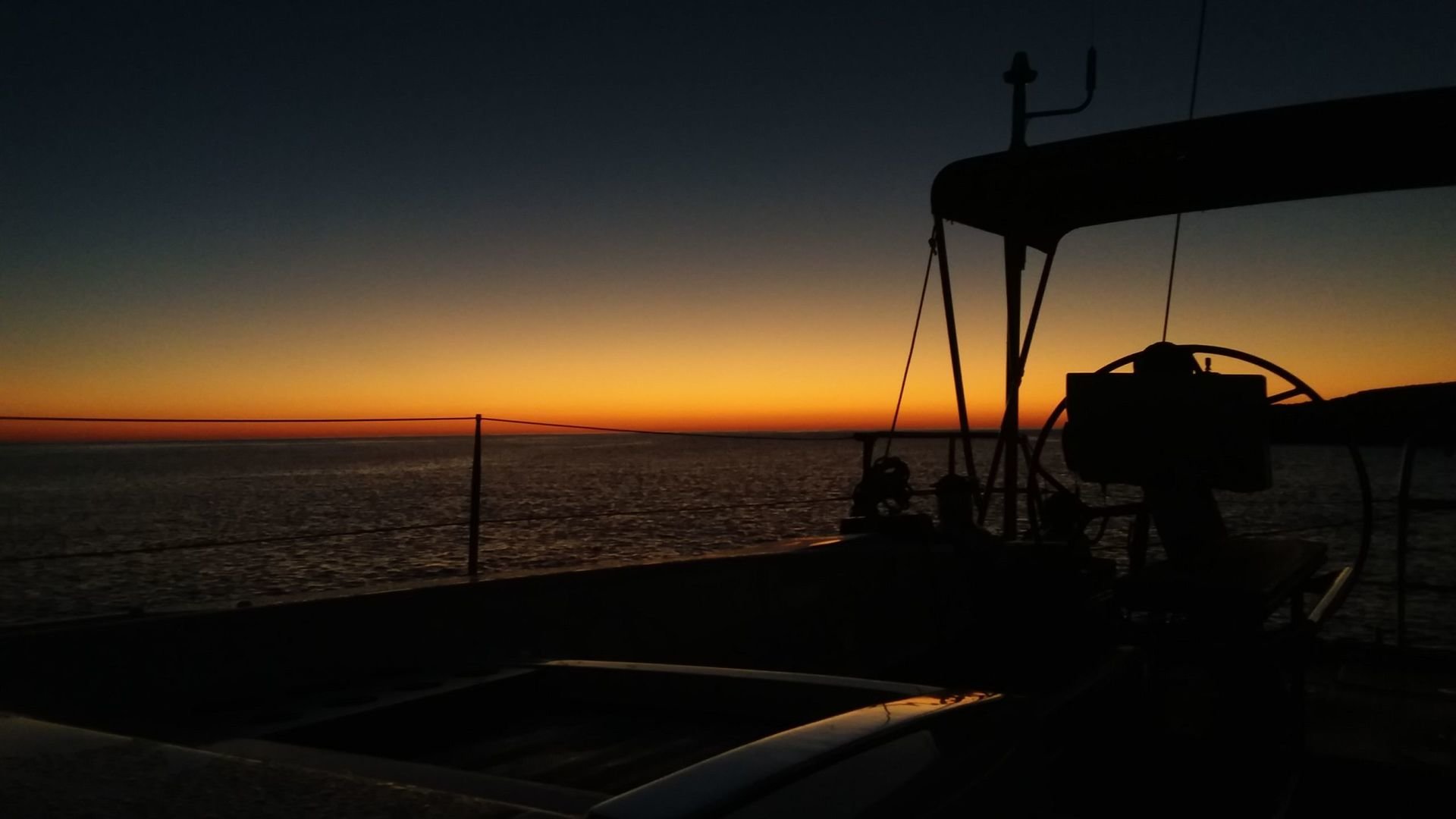 romantischer plan sonnenuntergang