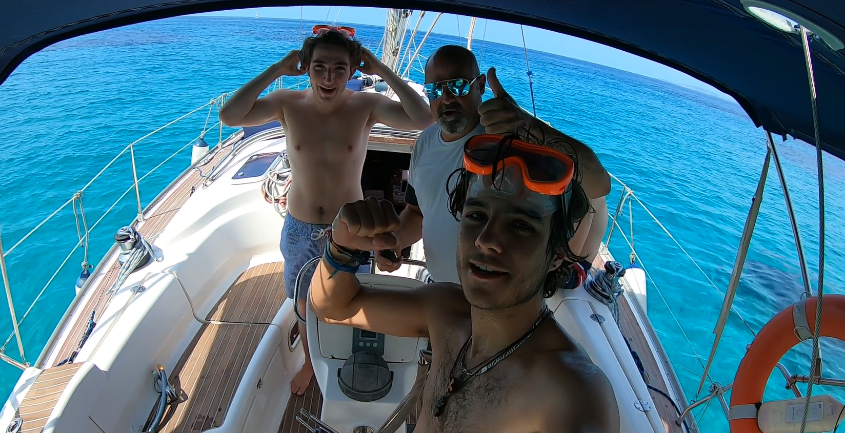 segelboot auf mallorca