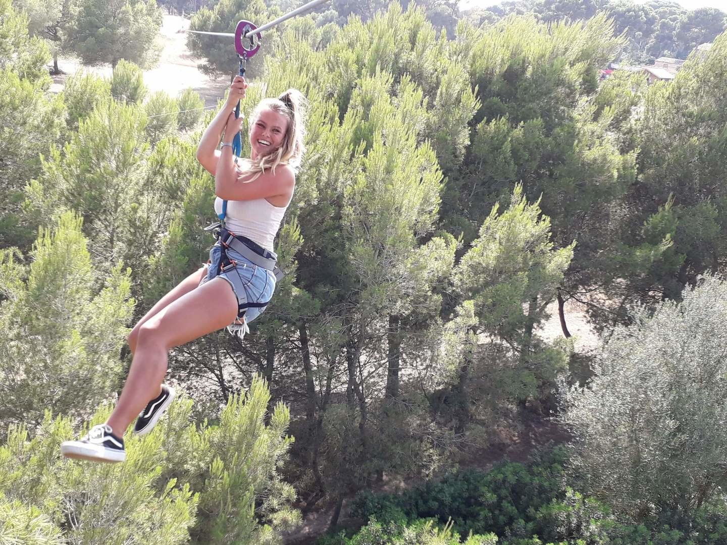 Spaß an der Seilbahn