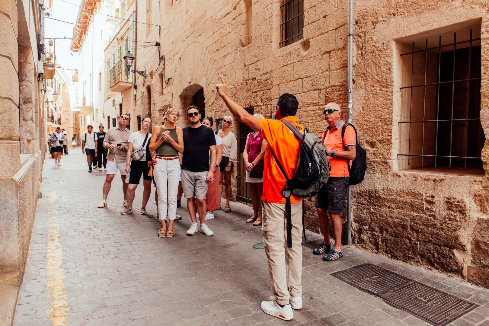 kunden wahrend foodie walk