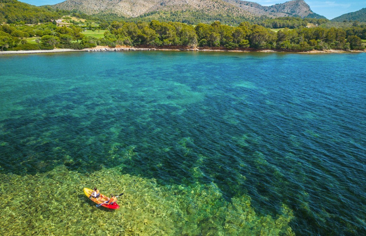 vistas de la playa de Alcanada