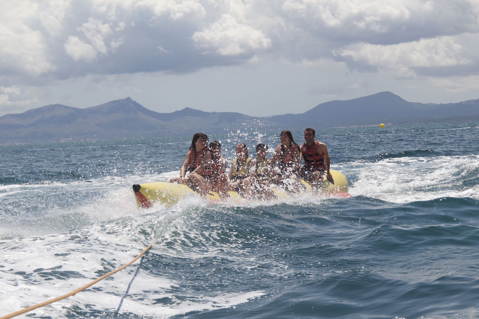 diversion con banana boat