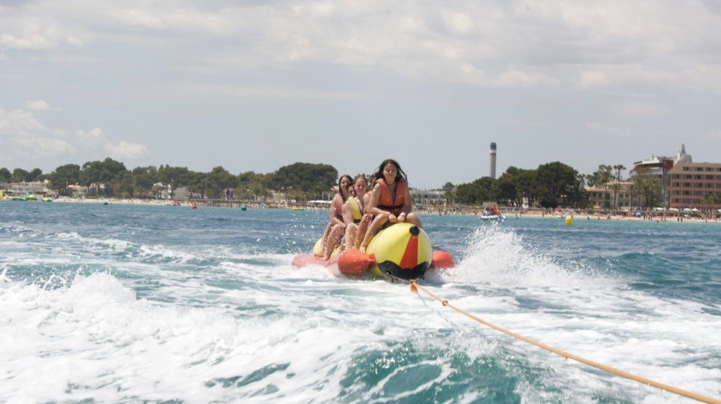 Viaje en el banana boat