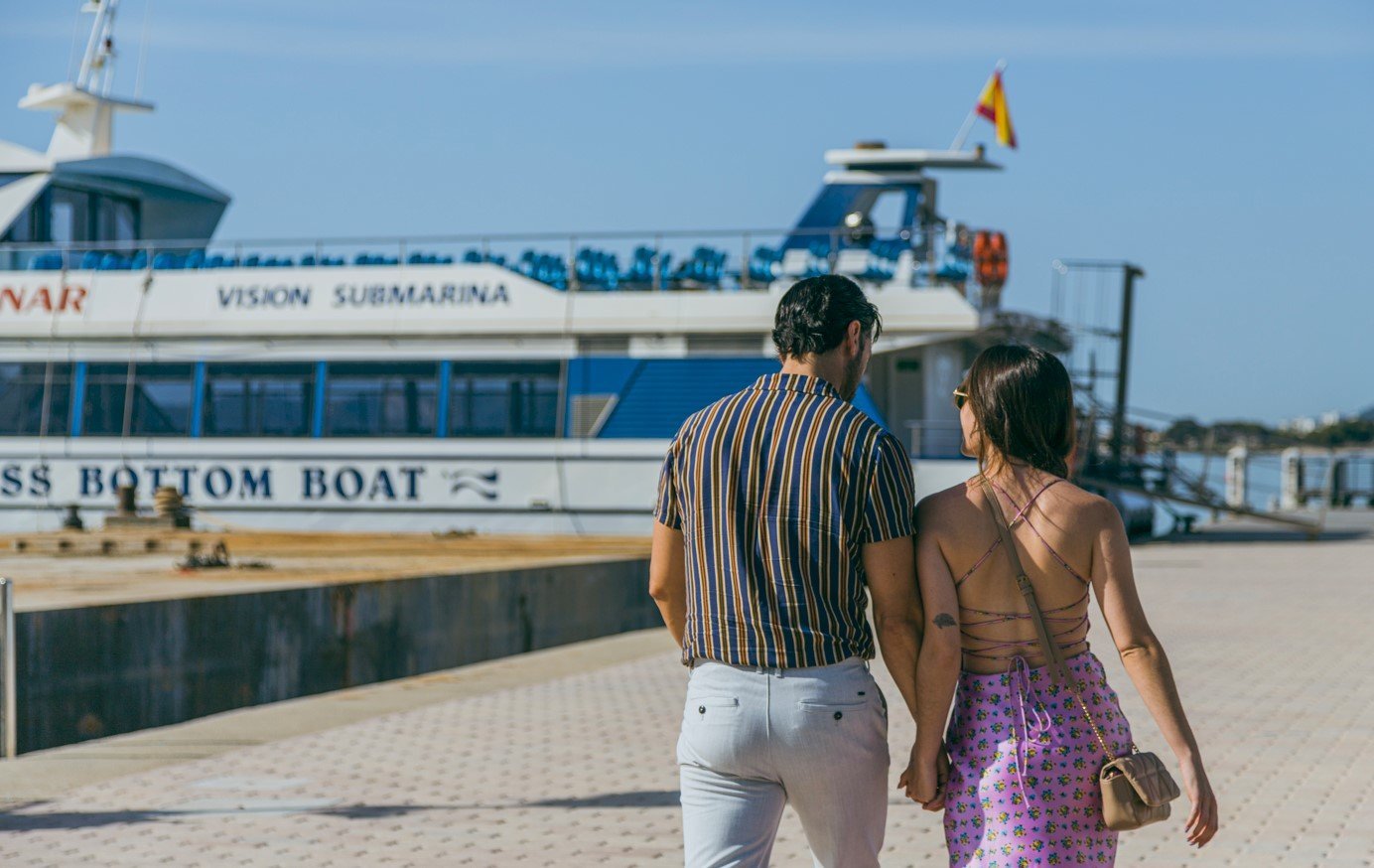 inicio del paseo en barco