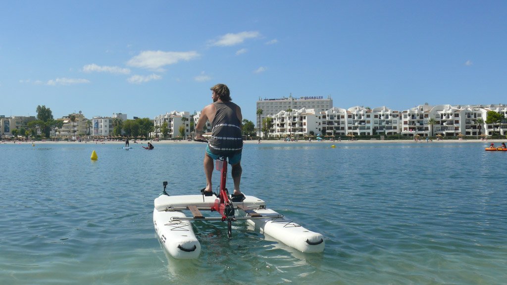 Bici de agua en Port Alcudia