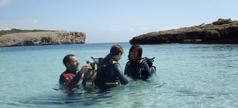 padi discover scuba en las aguas de mallorca
