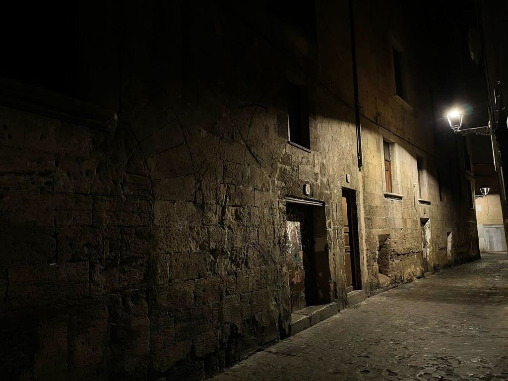 calle de Palma en penumbra