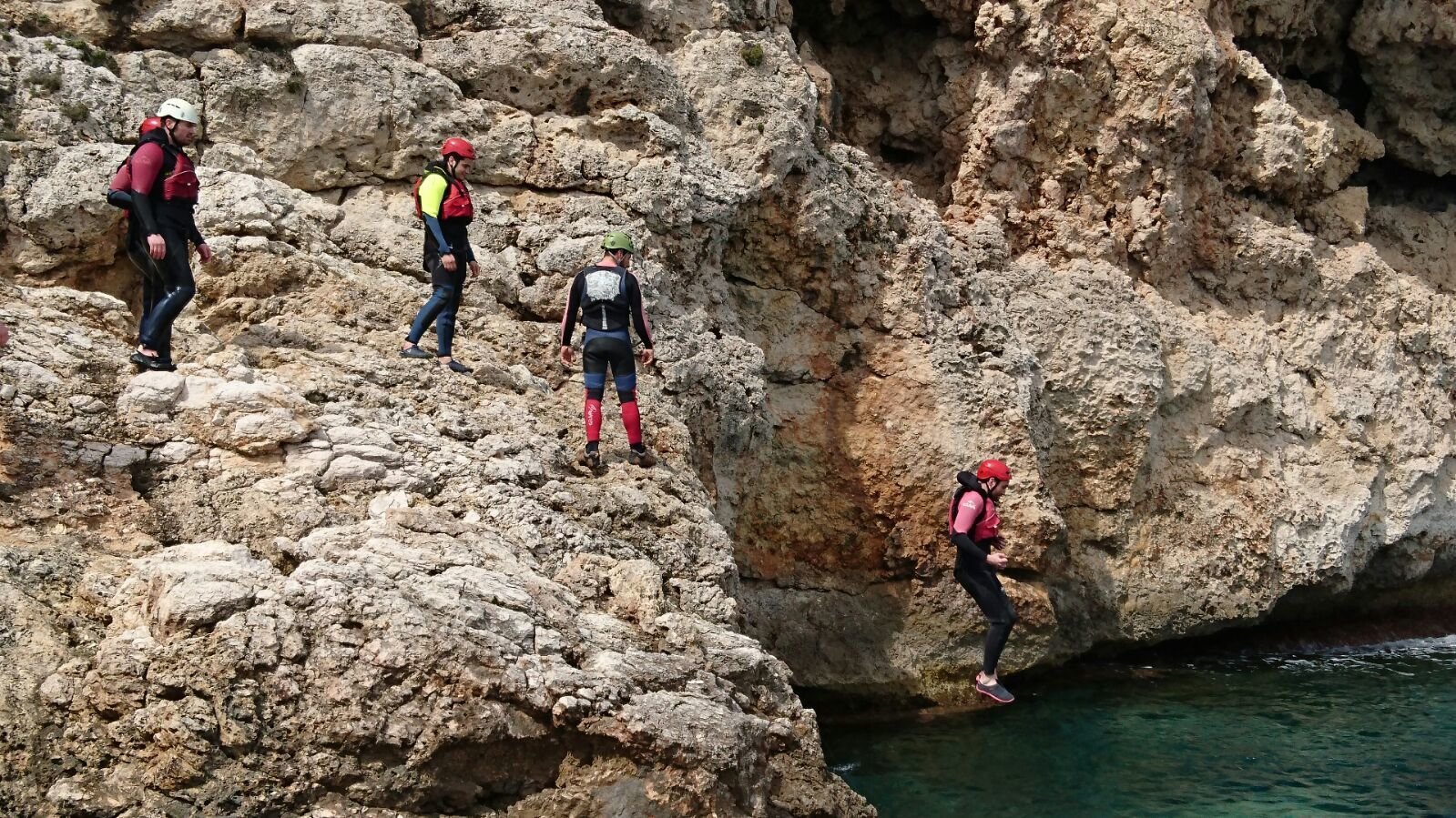 Rapel en la actividad