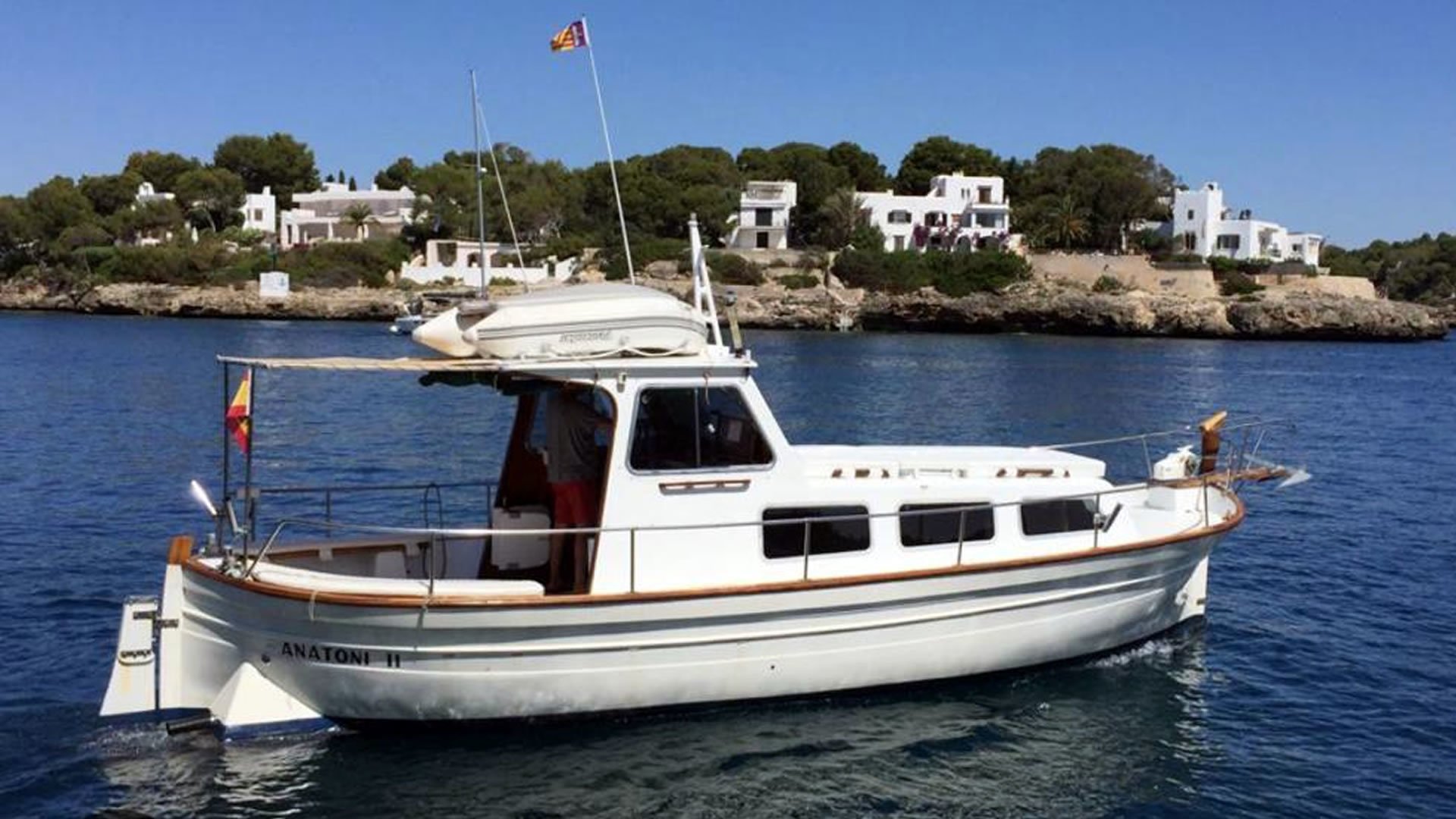 excursión en barco a la isla de Cabrera