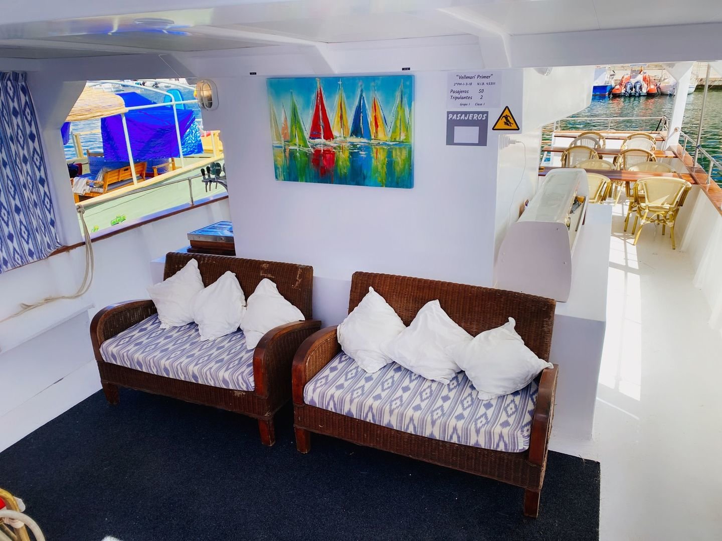 viaje en barco con el mallorca dreams