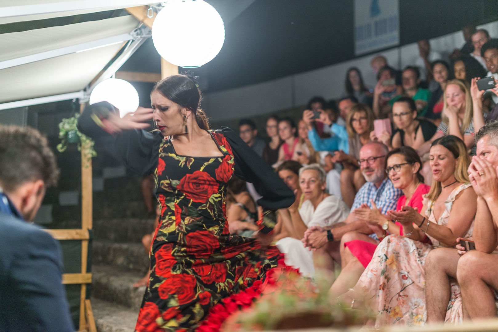 Típica bailaora flamenca