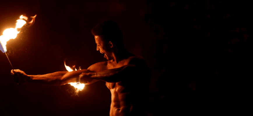 Espectaculo de fuego