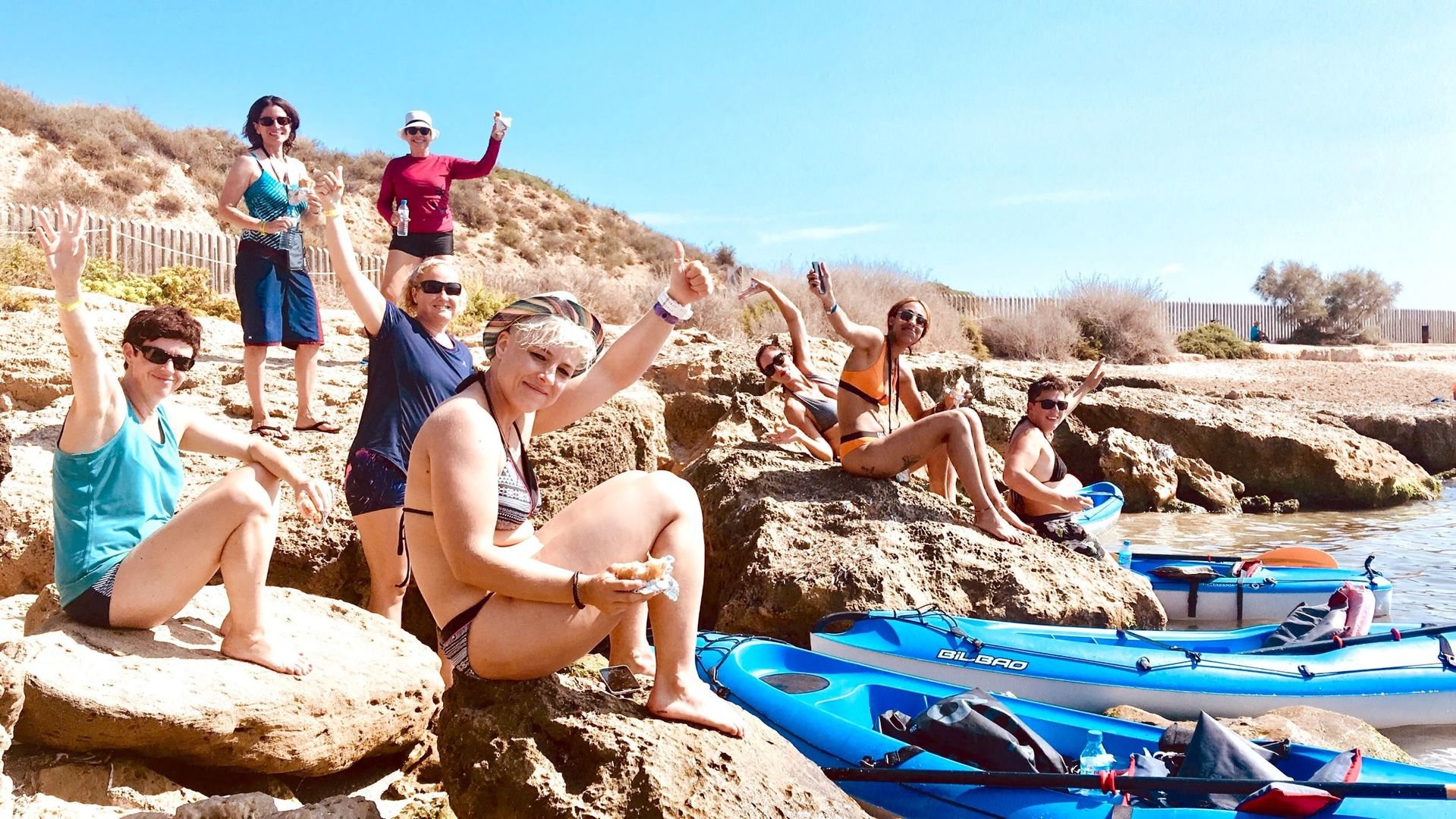 preparados para el tour