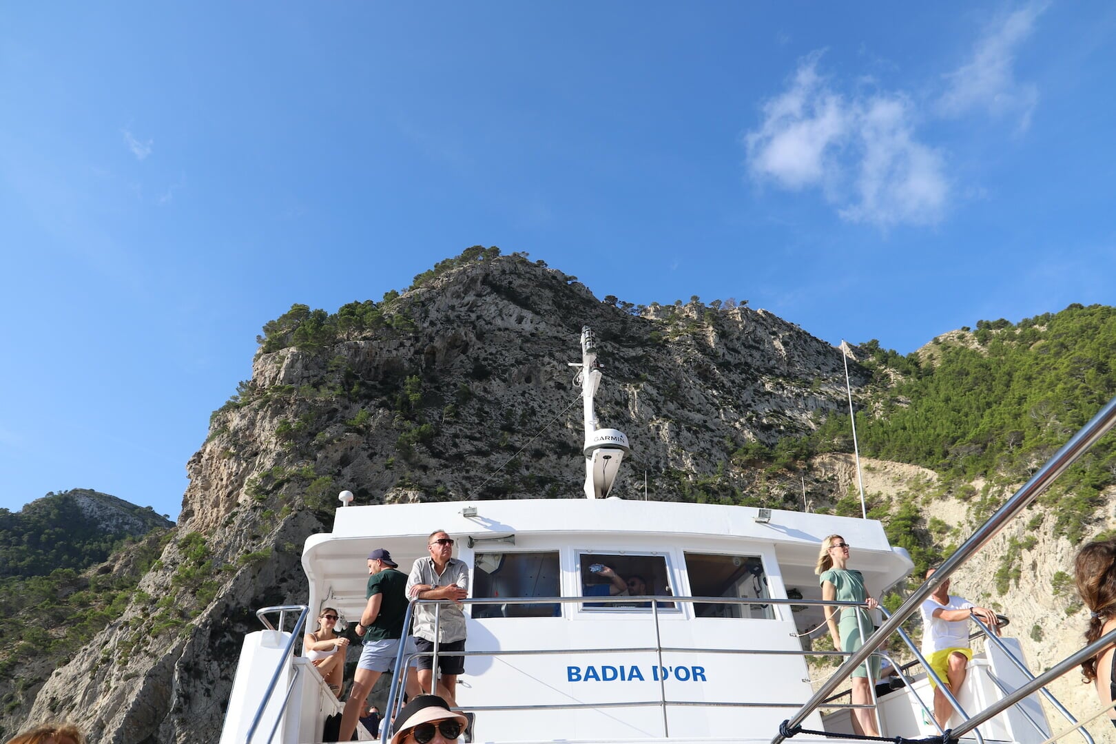 cubierta alta del barco
