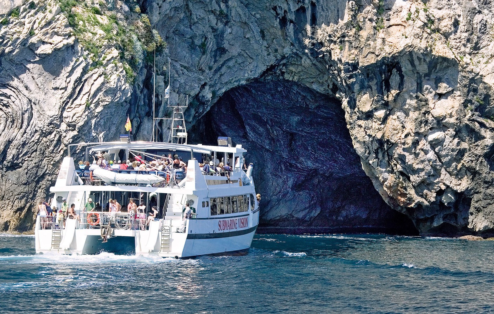 vista panorámica de la bahia de alcudia