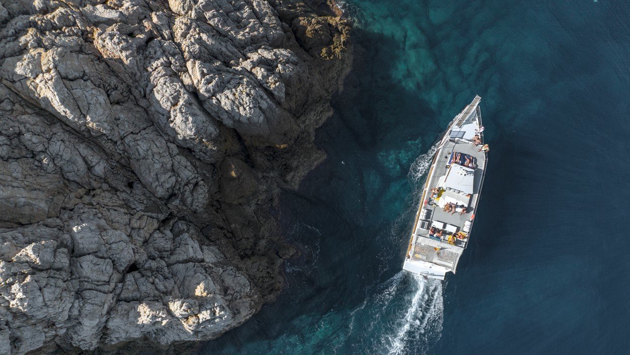ruta en barco por cala ratjada