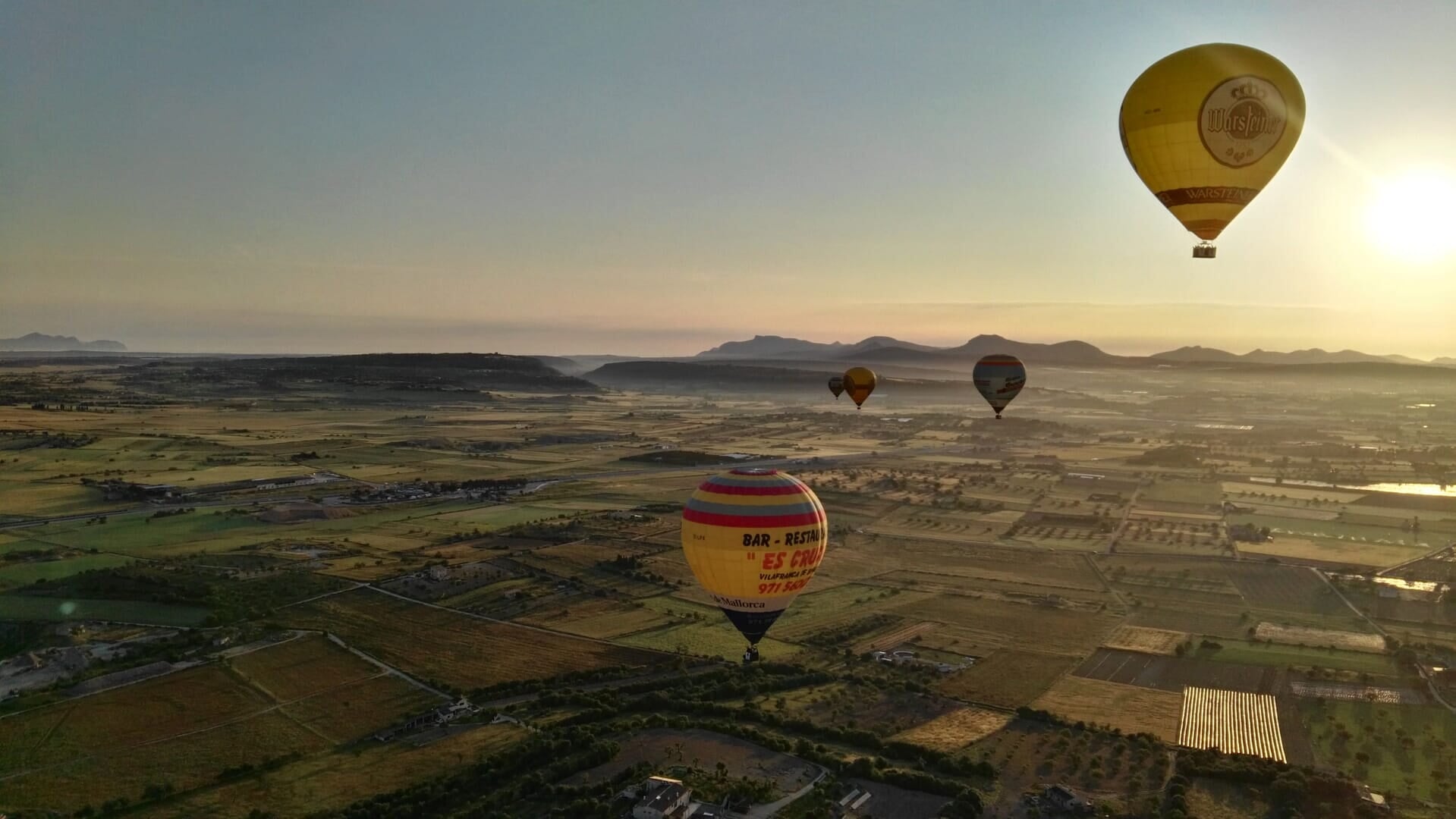 paseo en globo en oferta en mallorca