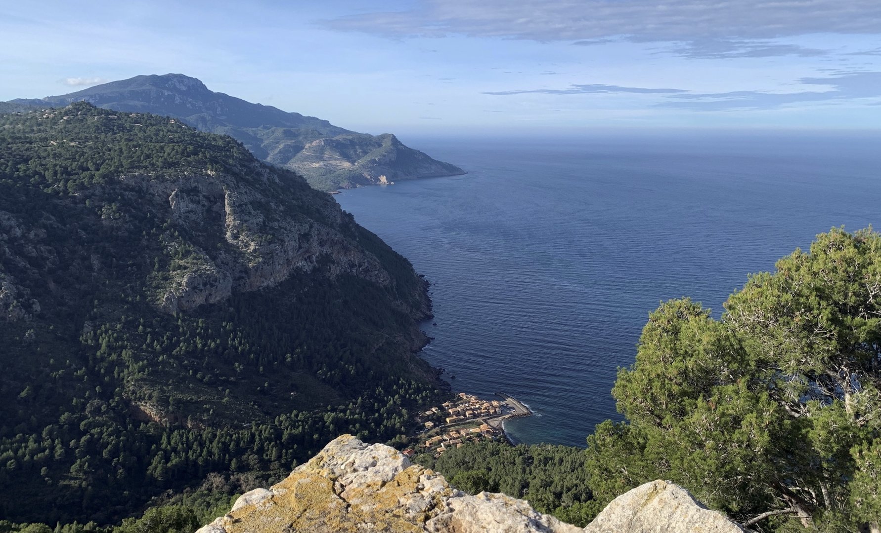 miradores en la ruta a pie por valldemossa