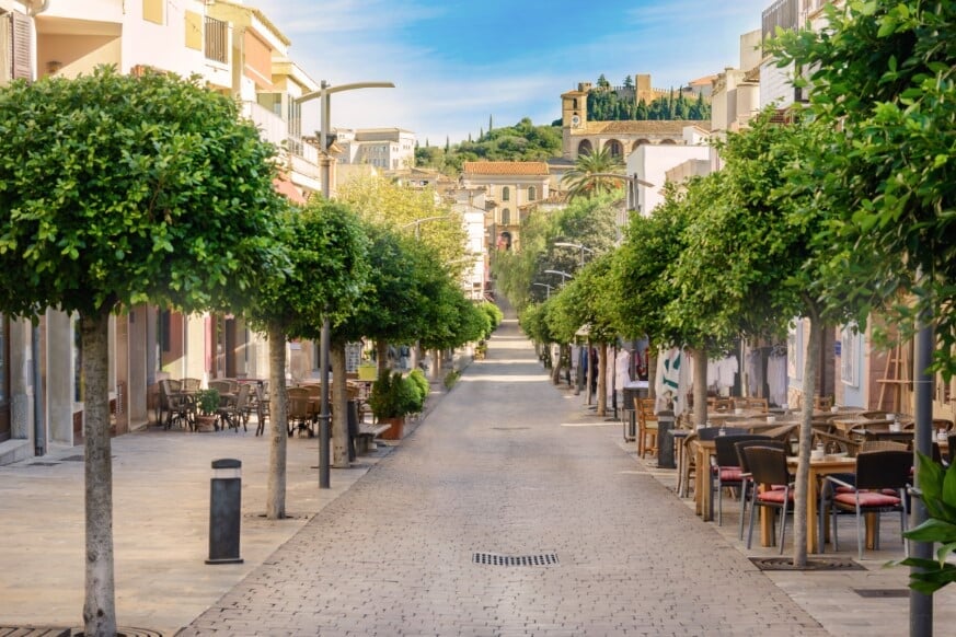 pedestrian zone Arta