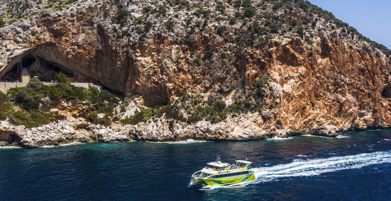 along the coast on the sea odyssey mallorca