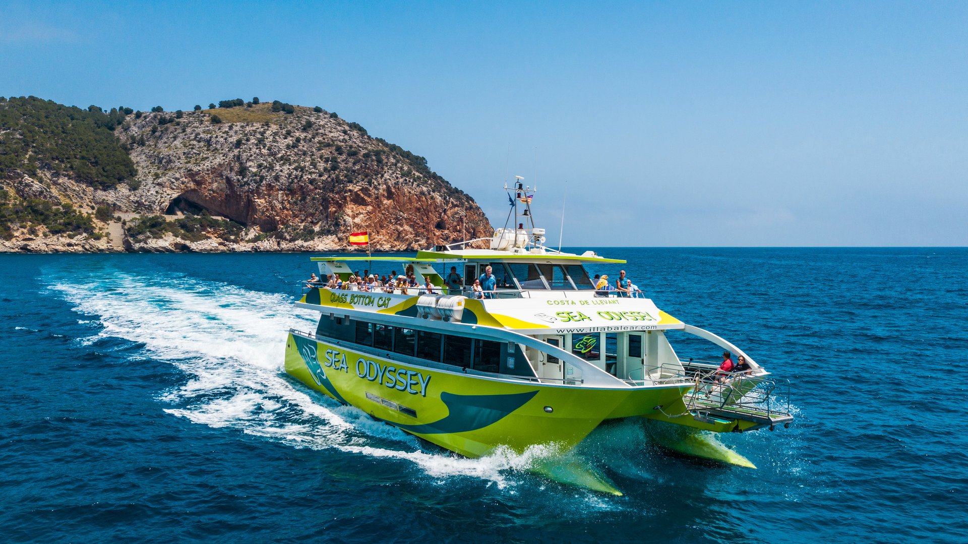 boat Cala Magraner Cala Virgili
