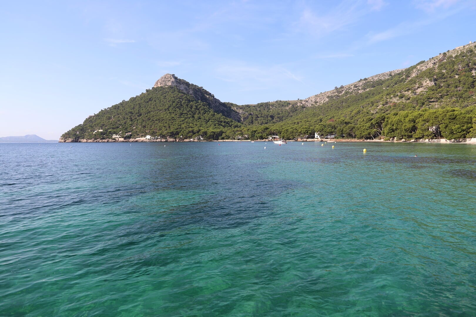 stop at Formentor beach