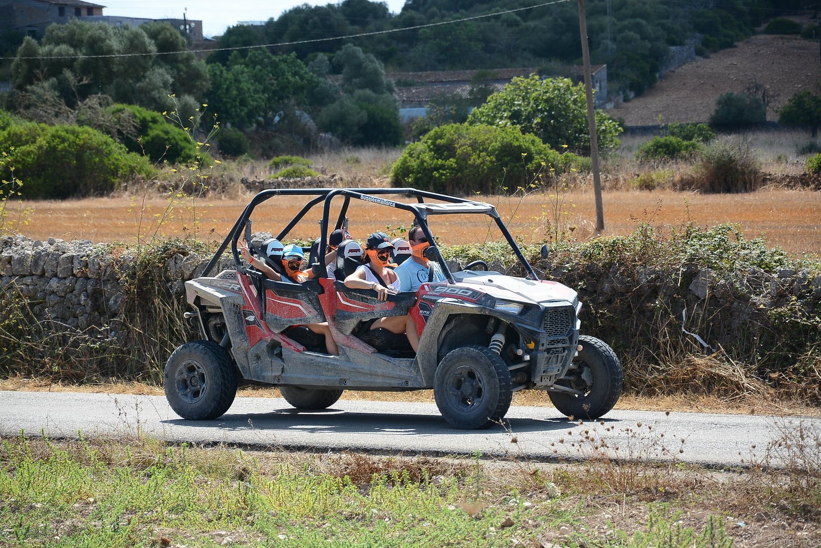 Off road with the buggy tour mallorca