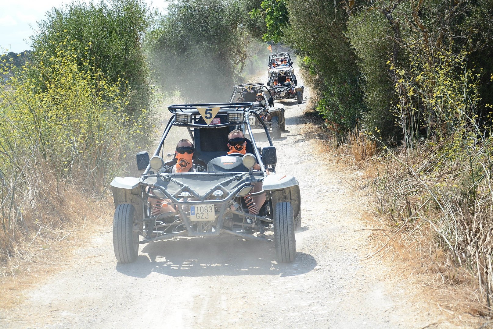 off road driving on the buggy mallorca