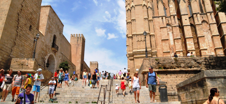 stairs to the cathedral
