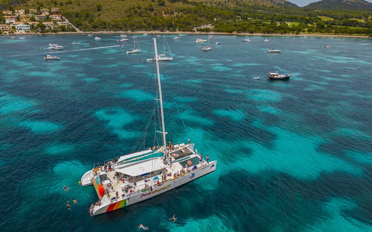 catamaran in Alcudia