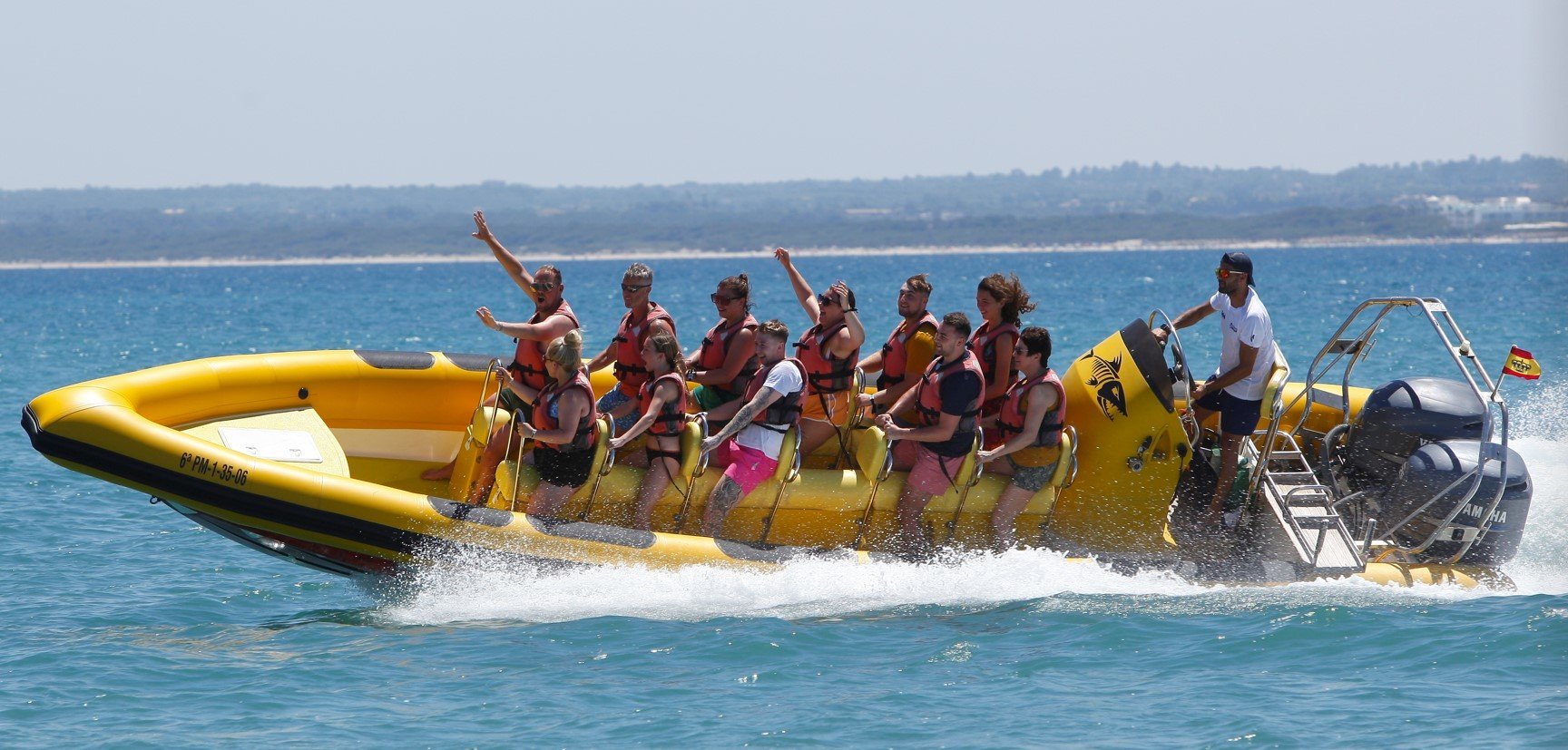 departure from alcudia beach