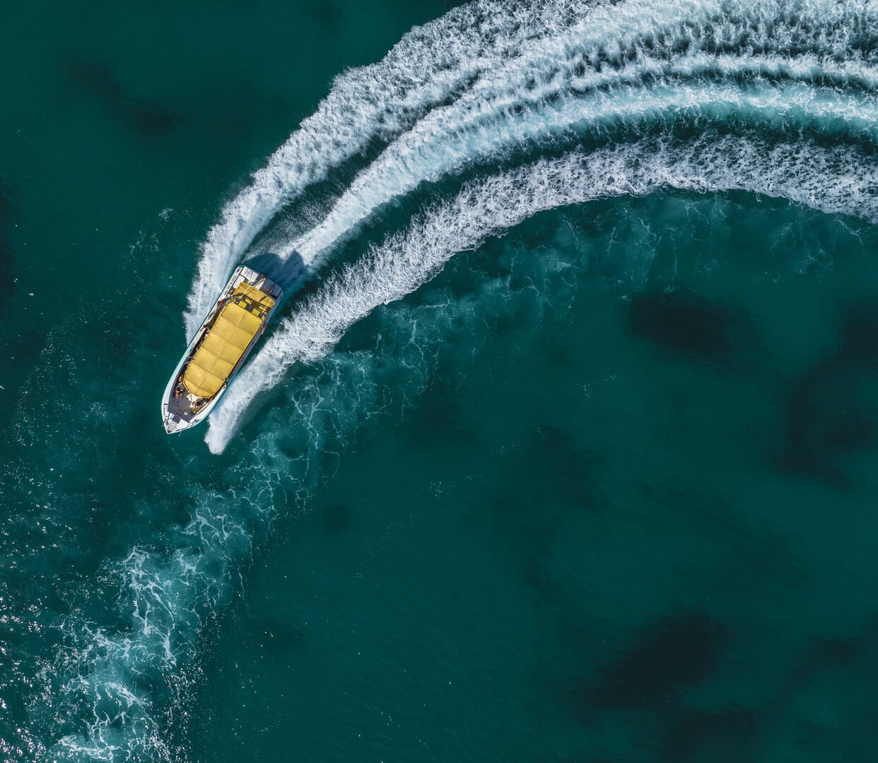swimming at coll baix cove