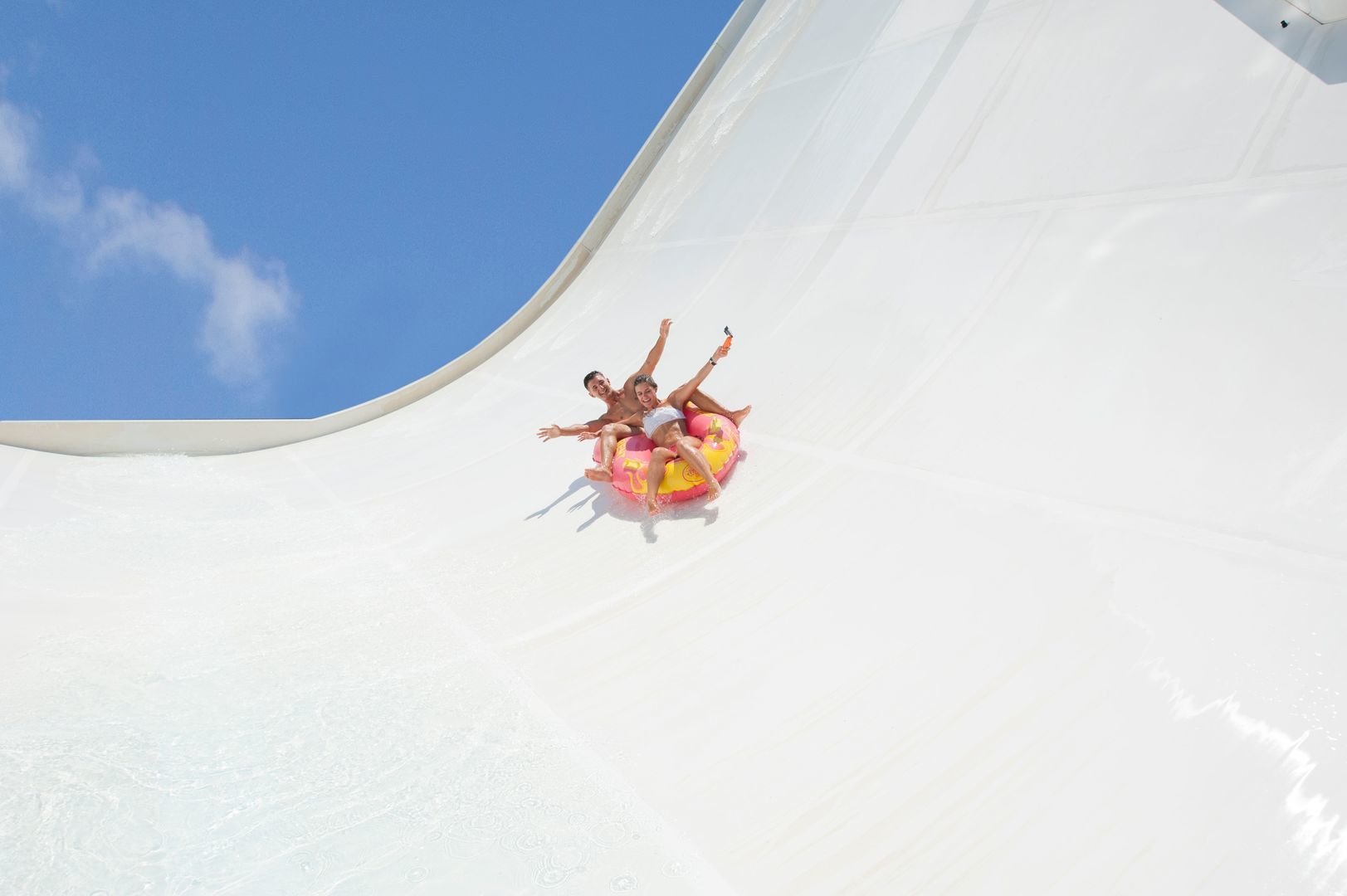 fun inside the slide