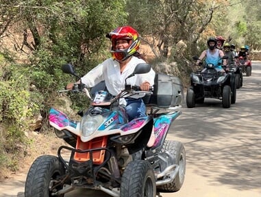 quad fun in Mallorca