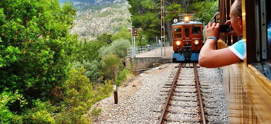 ride on the soller train