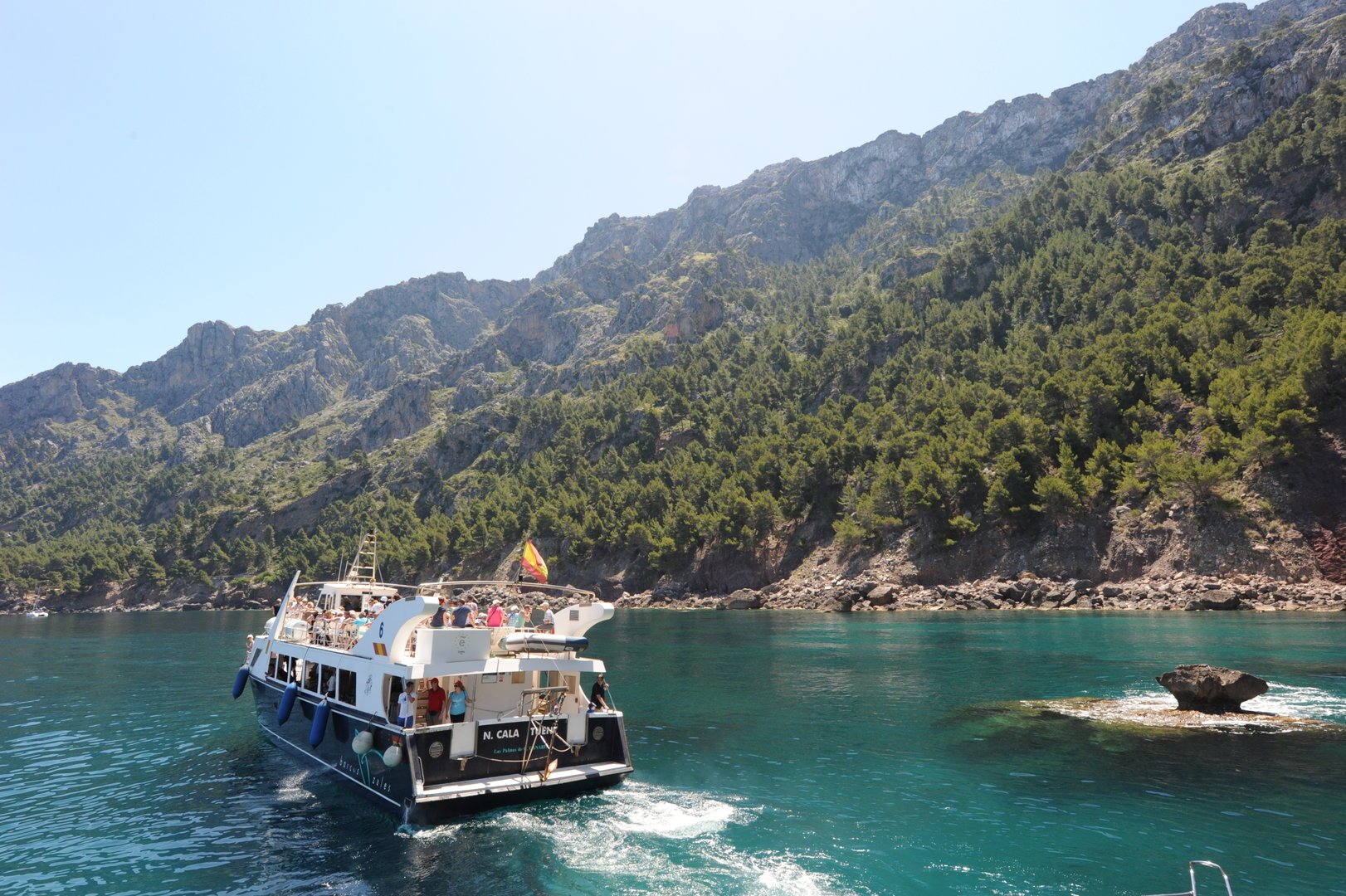 boat trip during the tour