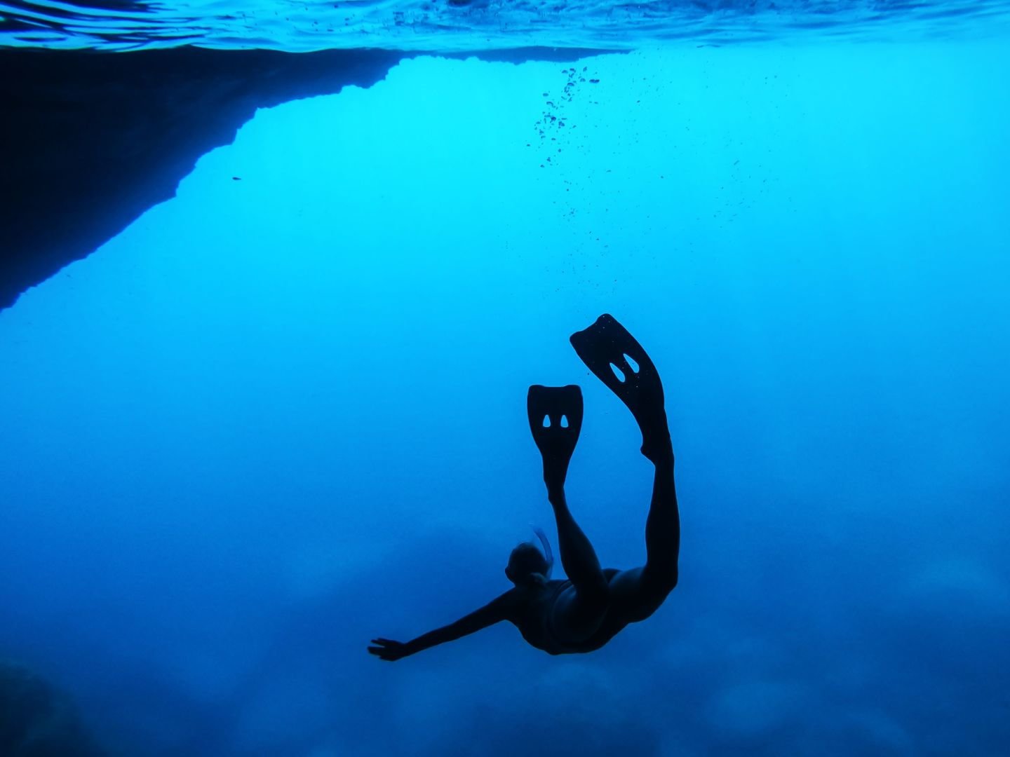 diving in the coast of Mallorca