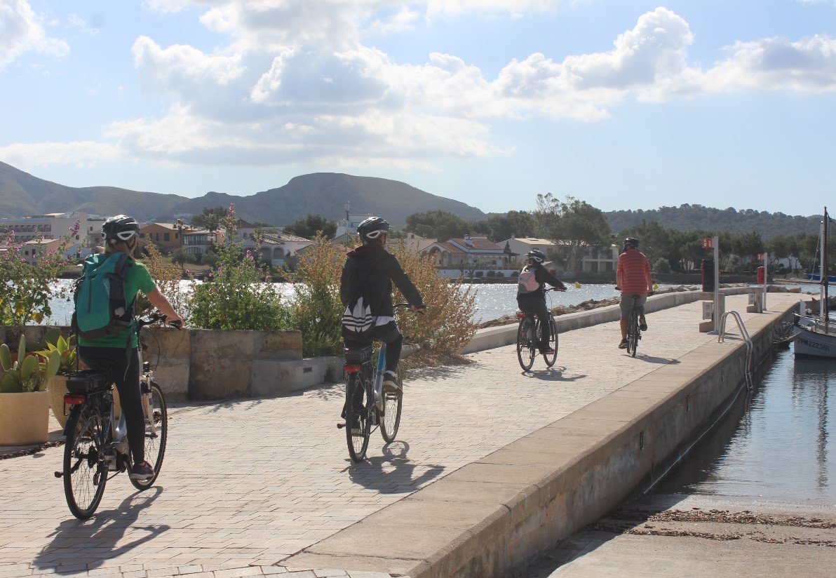 bike ride es barcares mallorca