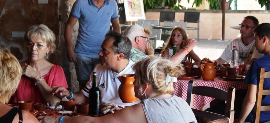 enjoy a delicious mallorcan lunch