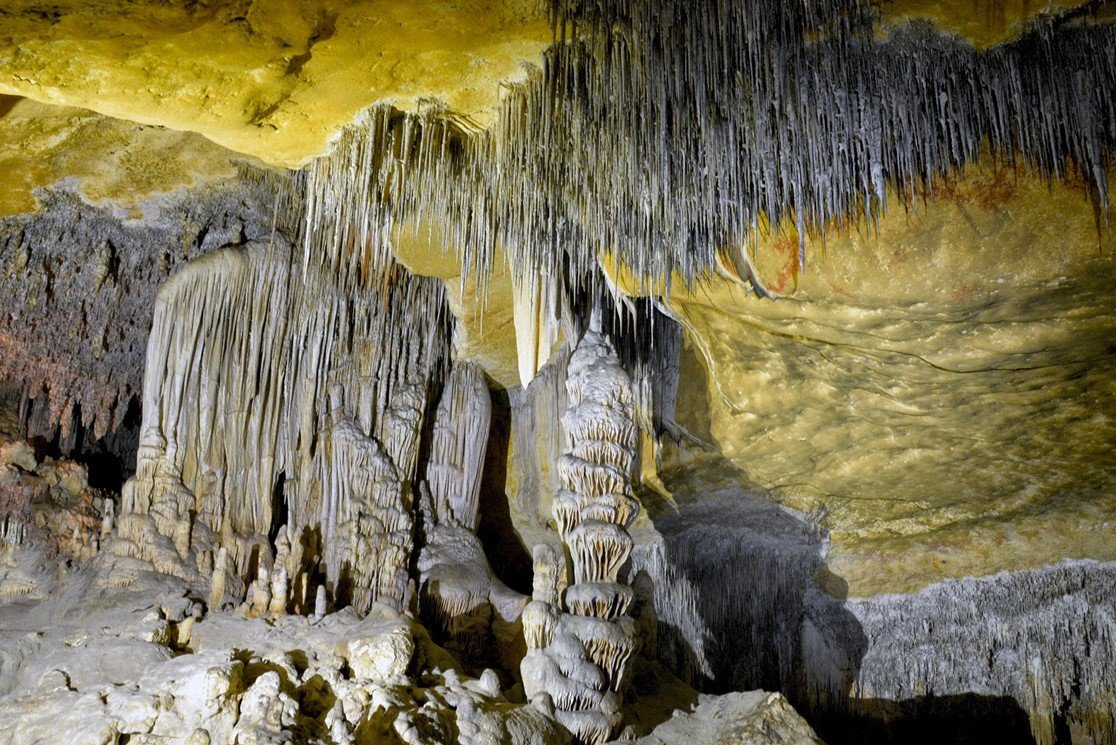entrance to the cave