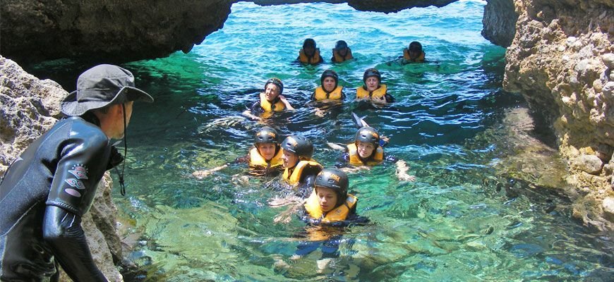 kayaking excursion in alcudia