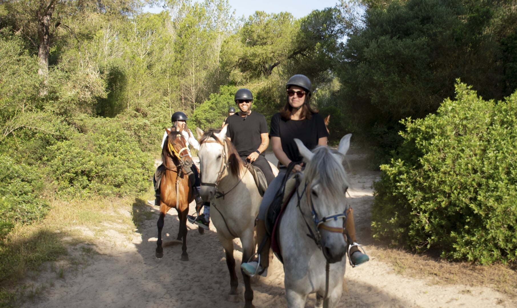 riding at the Alcudia Bay